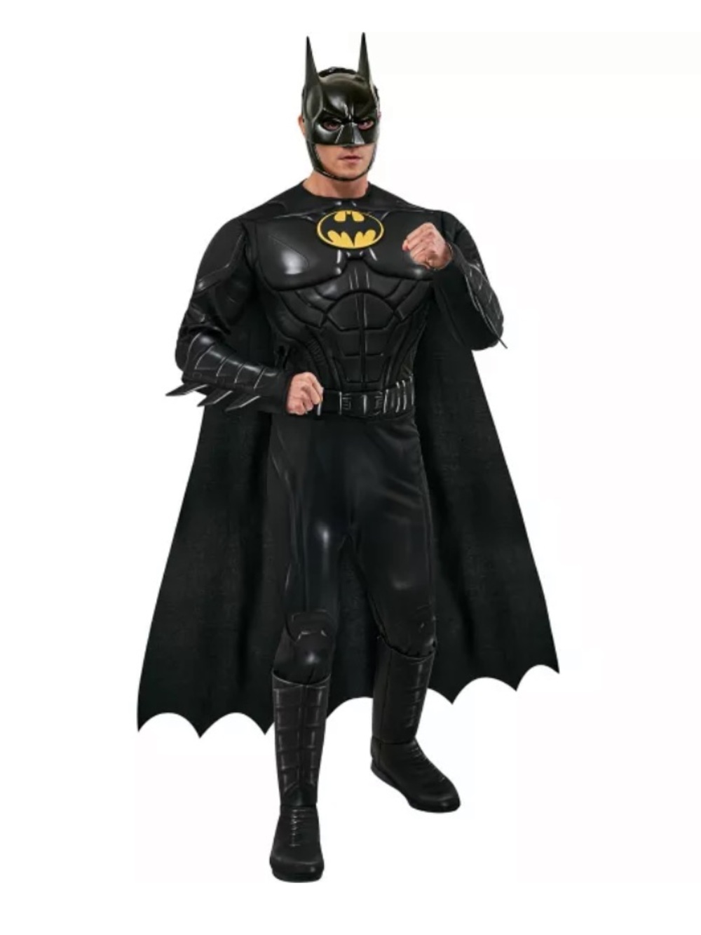 Spirit Halloween DC Comics Men’s Batman Costume NWT